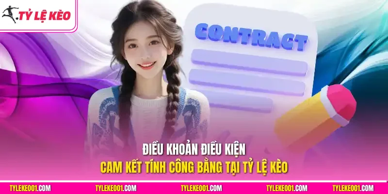 Điều khoản điều kiện cam kết tính công bằng tại Tỷ Lệ Kèo